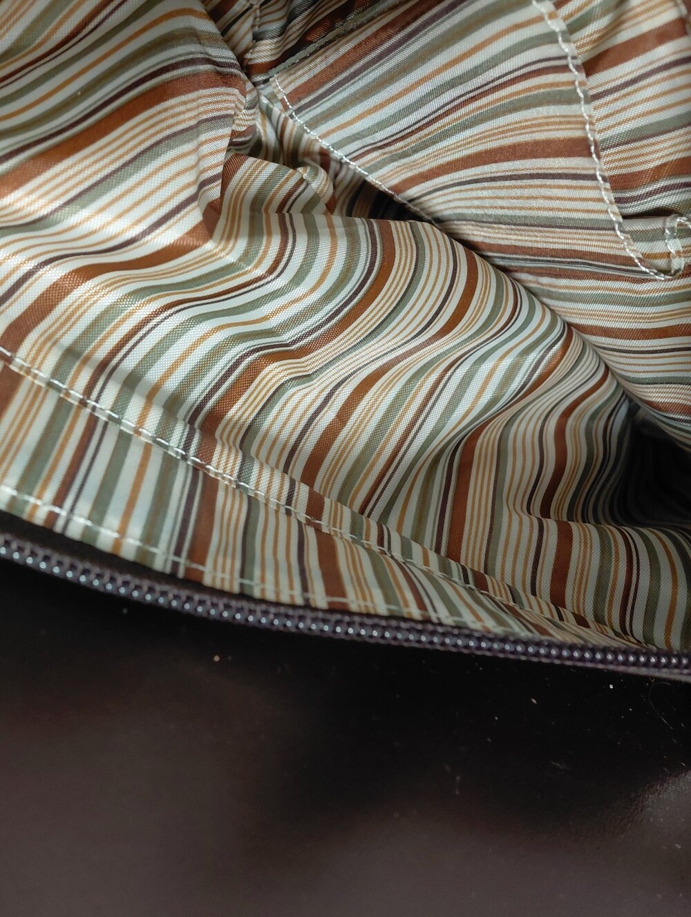 Cleo & Patek Paris Tan Brown Leather Double-Compartment Shoulder Bag - Picture 9 of 11